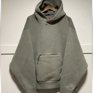 NIKE Tech Fleece Oversized Hoodie Army Green Men’s Sz L *NEW* HJ0681-320